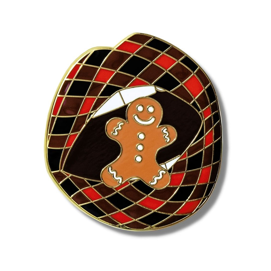 Gingerbread Person Limited Edition Pin on Backer Card