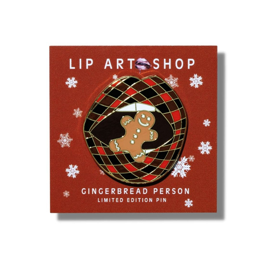 Gingerbread Person Limited Edition Pin on Backer Card