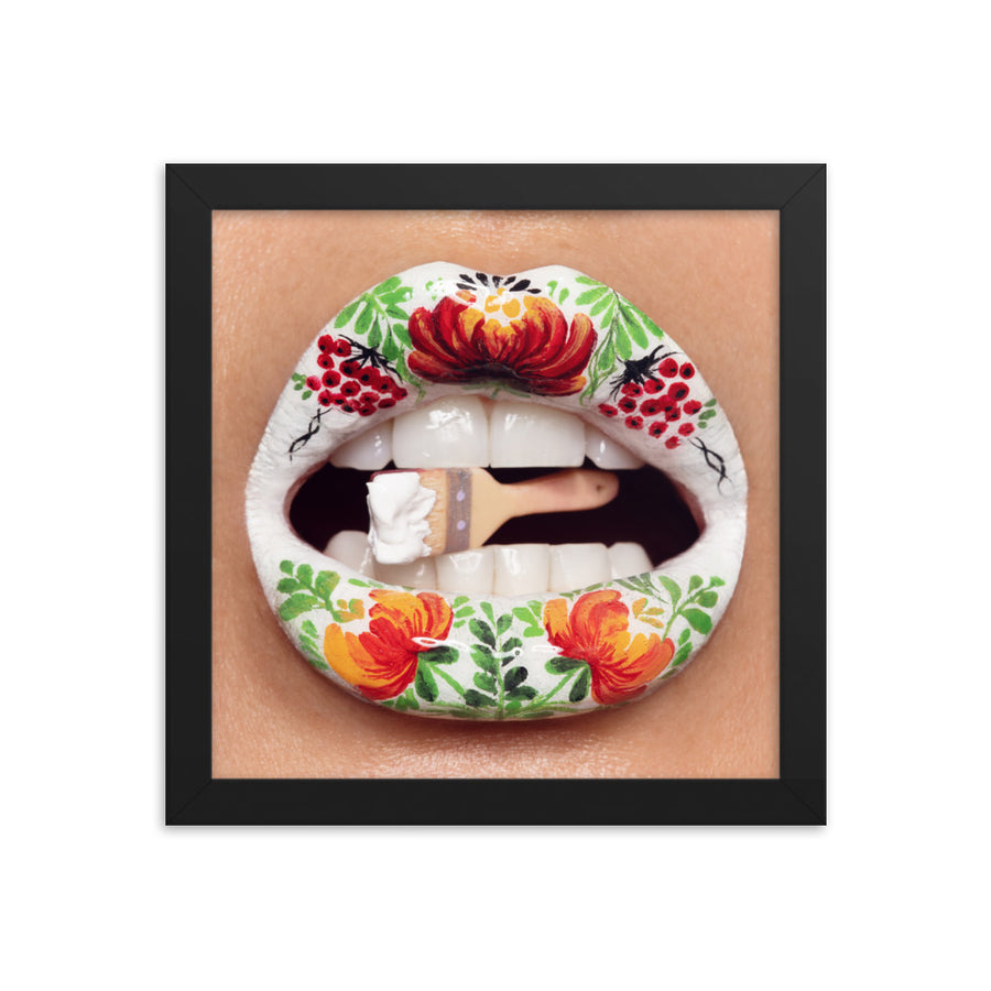 Petrykivka Framed Print