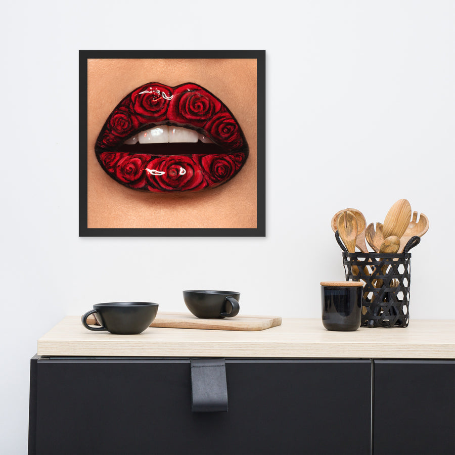 Crimson Framed Print
