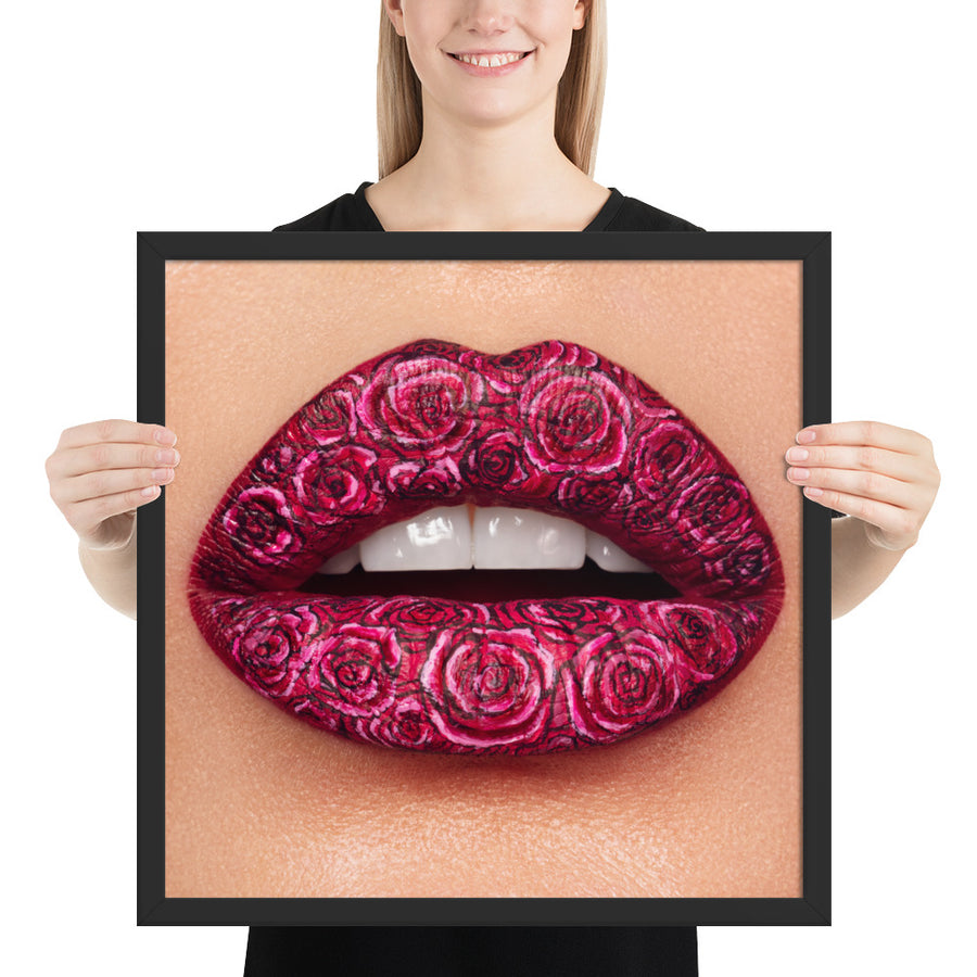 Roses Framed Original Print