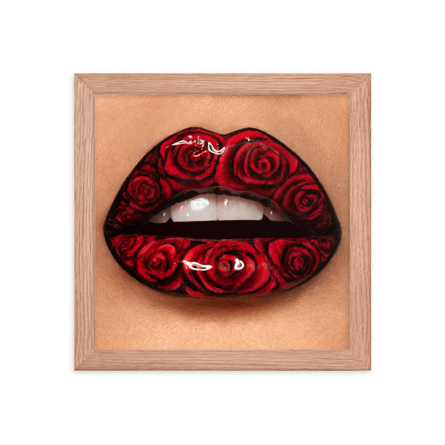 Crimson Framed Print