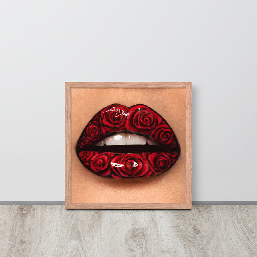 Crimson Framed Print