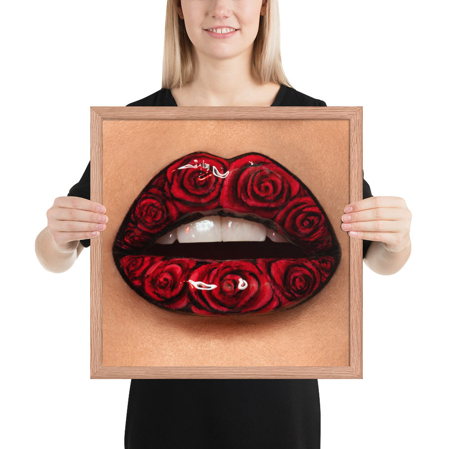 Crimson Framed Print