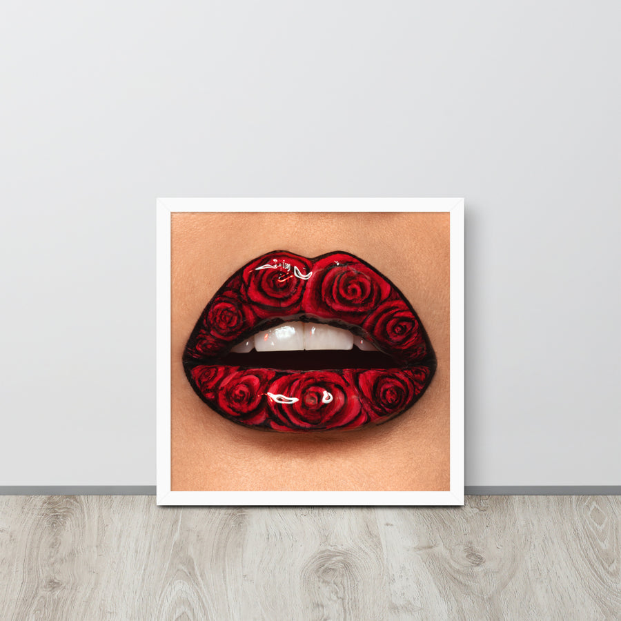 Crimson Framed Print