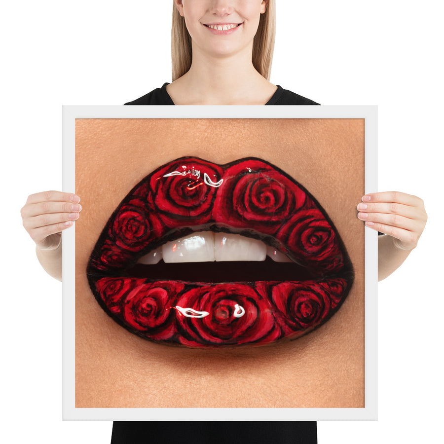 Crimson Framed Print