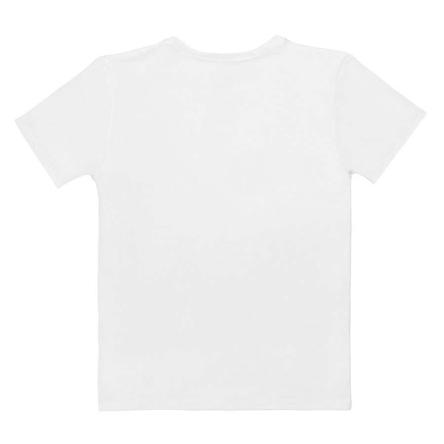 Beverly Hills Women's Crew Neck T-Shirt White