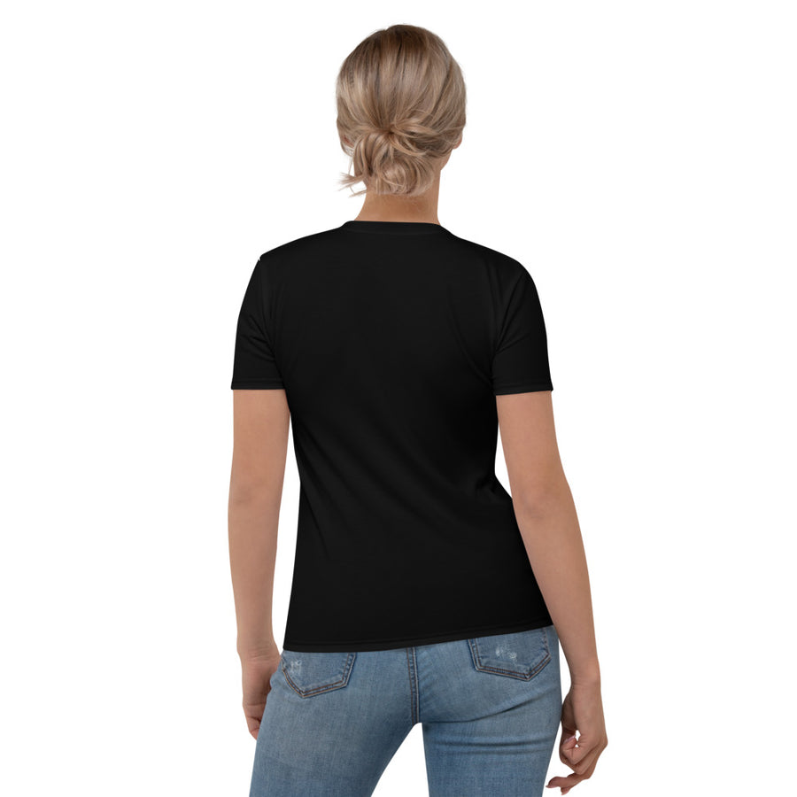 Bumble Bees Women's Crew Neck T-Shirt Black