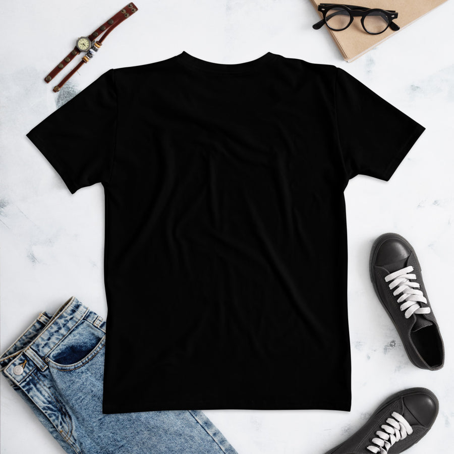 Bumble Bees Women's Crew Neck T-Shirt Black