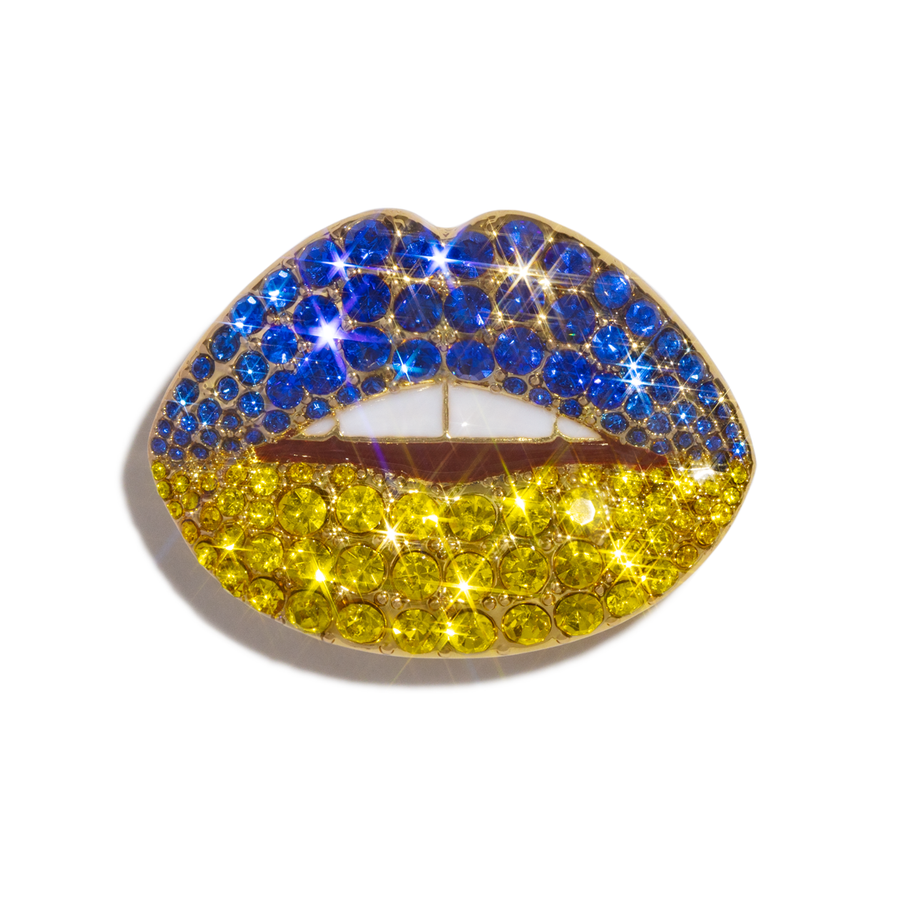 Breathing Canvas Pin/Pendant Ukraine