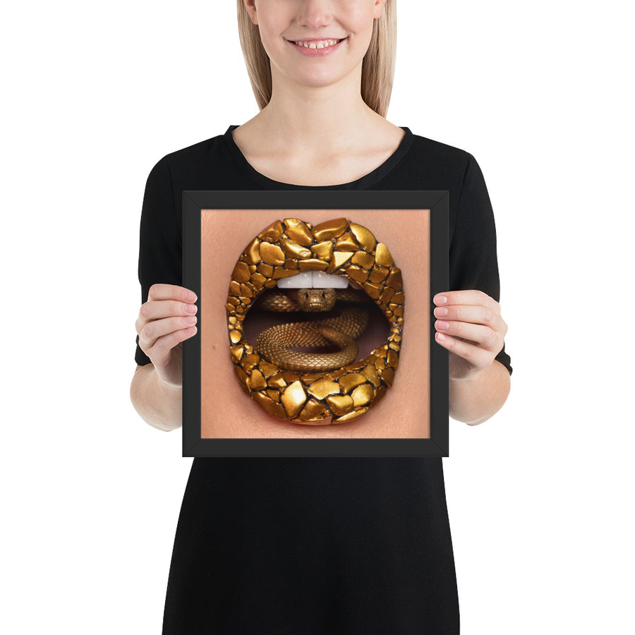 Gold Mine Original Framed Print