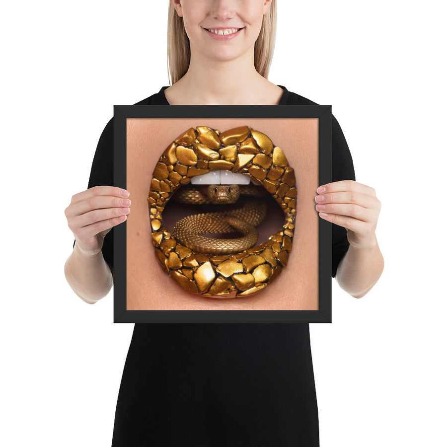 Gold Mine Original Framed Print
