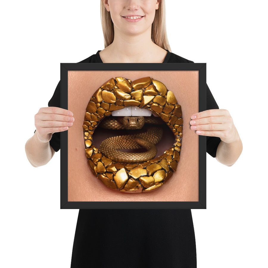 Gold Mine Original Framed Print