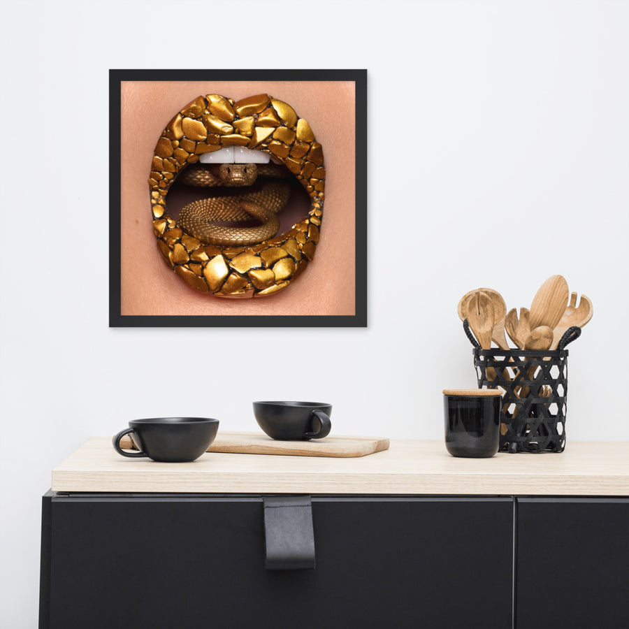 Gold Mine Original Framed Print