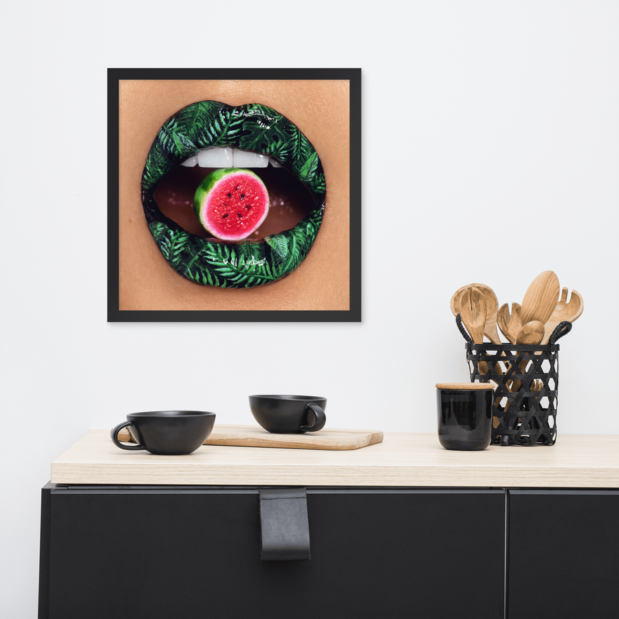 Watermelon Framed Original Print