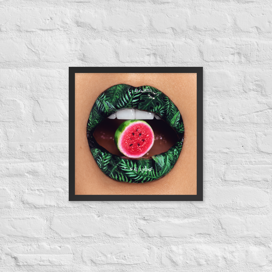 Watermelon Framed Original Print