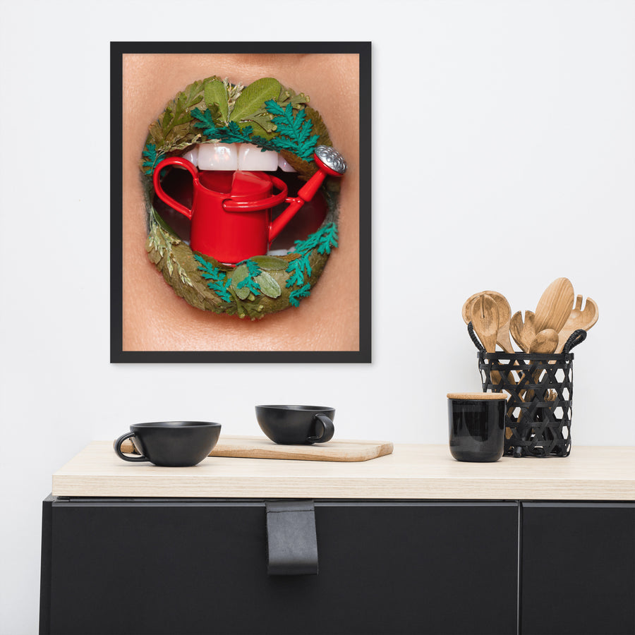 Thirsty Framed Original Print