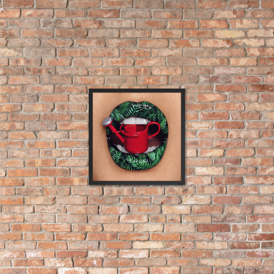 Plant Parenthood Framed Original Print