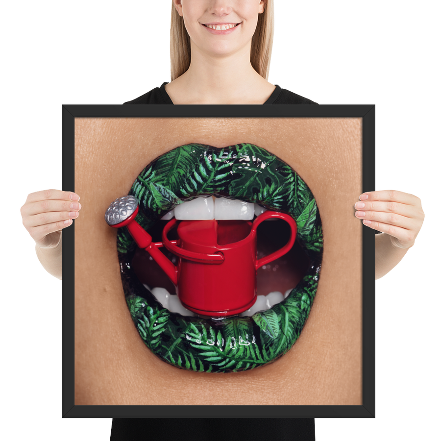 Plant Parenthood Framed Original Print