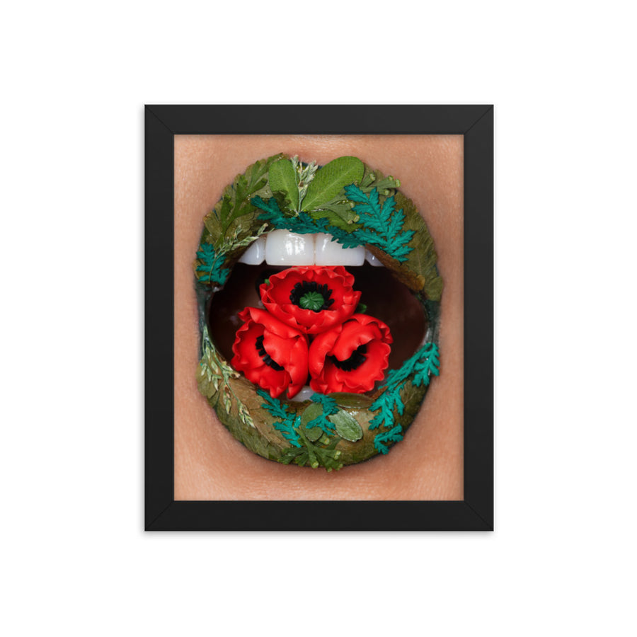 Poppies Framed Original Print