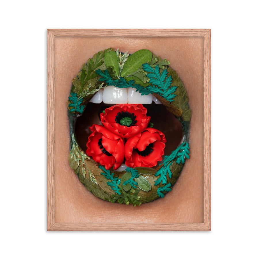Poppies Framed Original Print