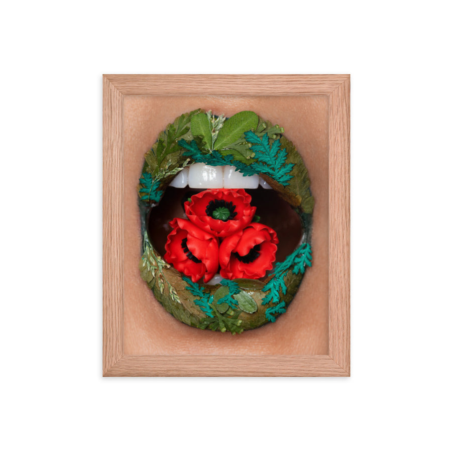 Poppies Framed Original Print