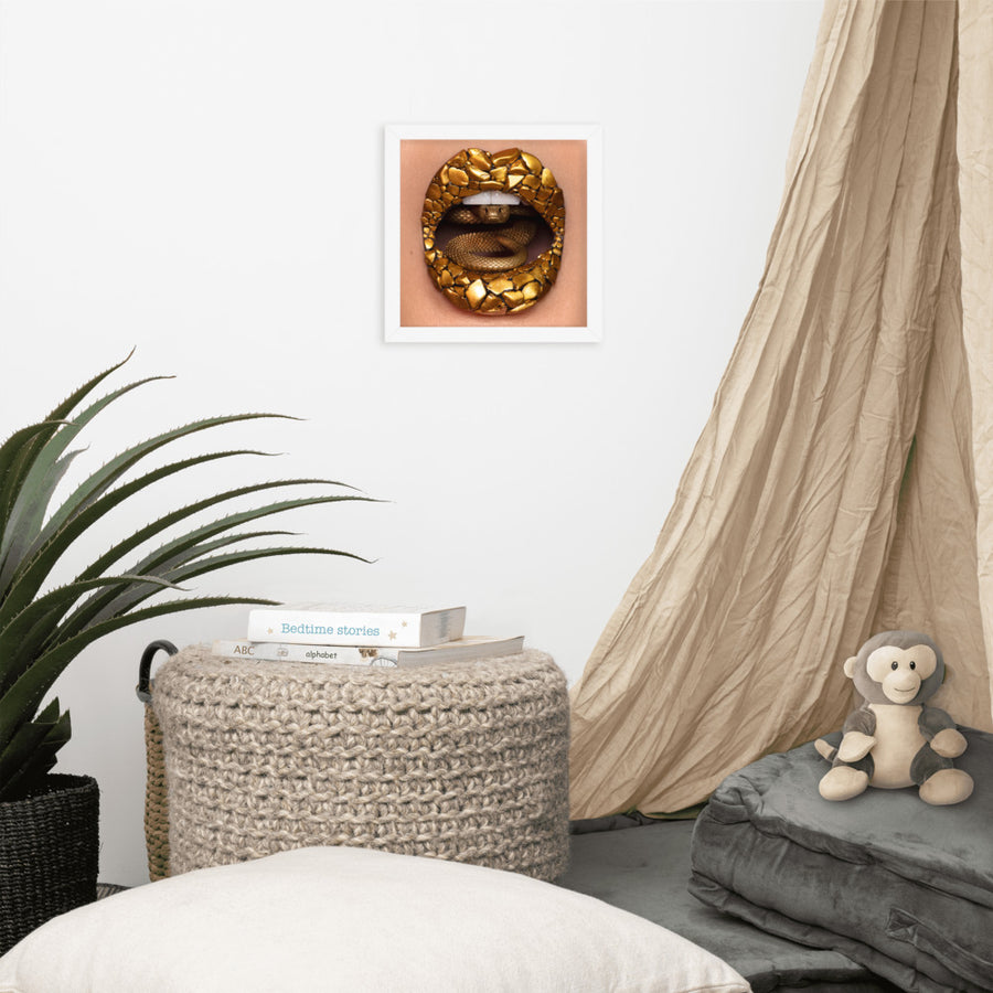 Gold Mine Original Framed Print