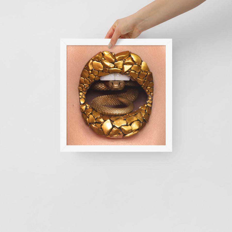 Gold Mine Original Framed Print