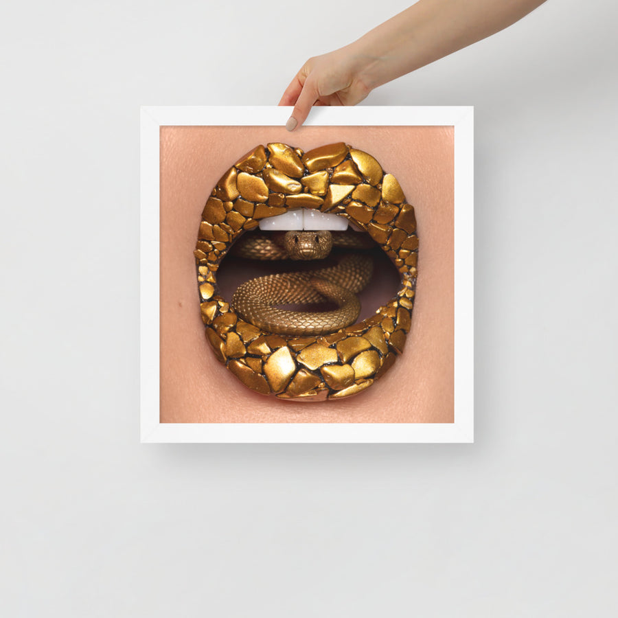 Gold Mine Original Framed Print