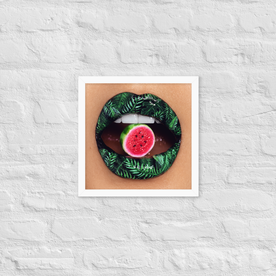 Watermelon Framed Original Print