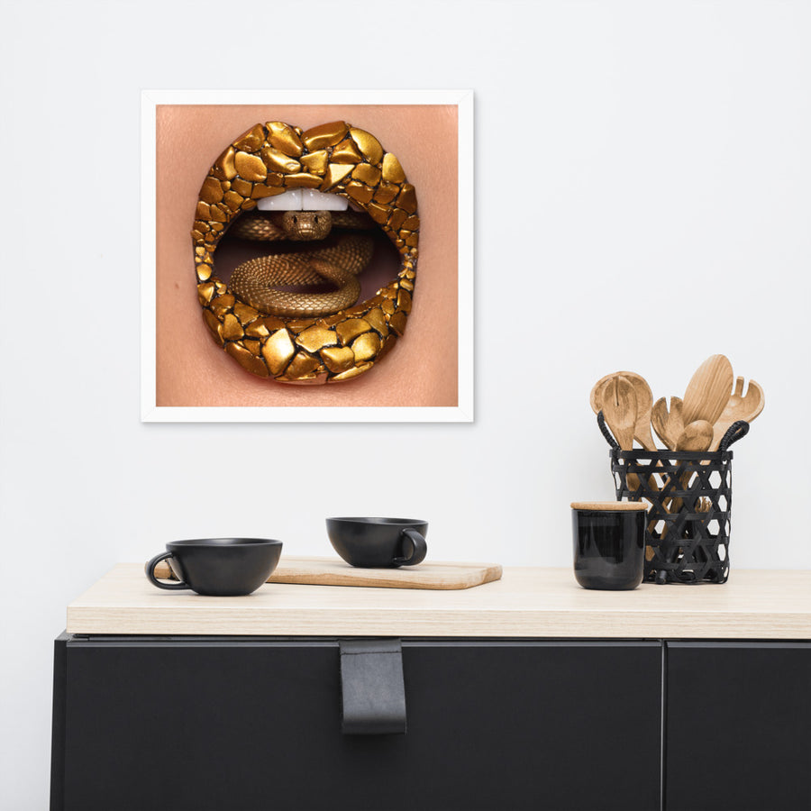 Gold Mine Original Framed Print
