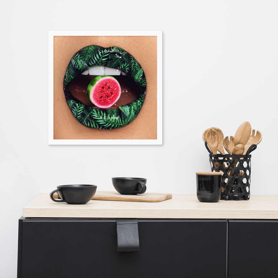 Watermelon Framed Original Print