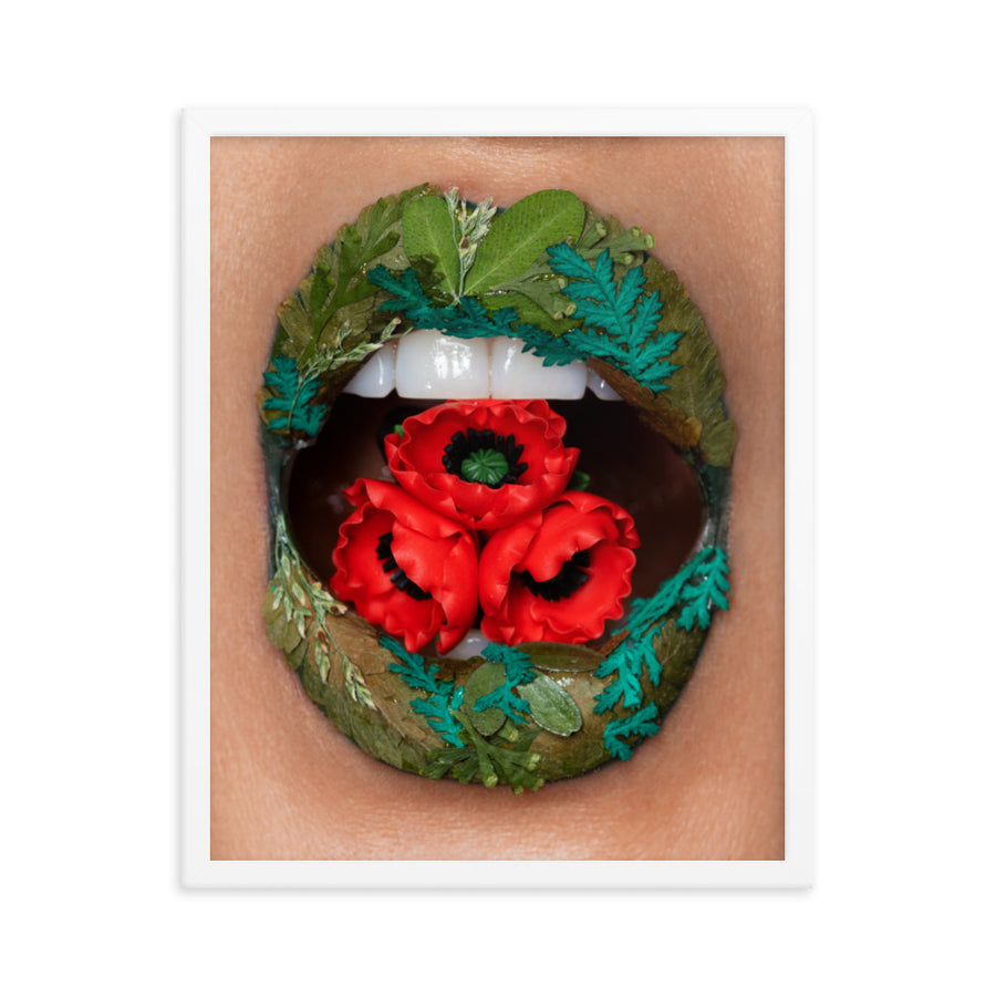 Poppies Framed Original Print