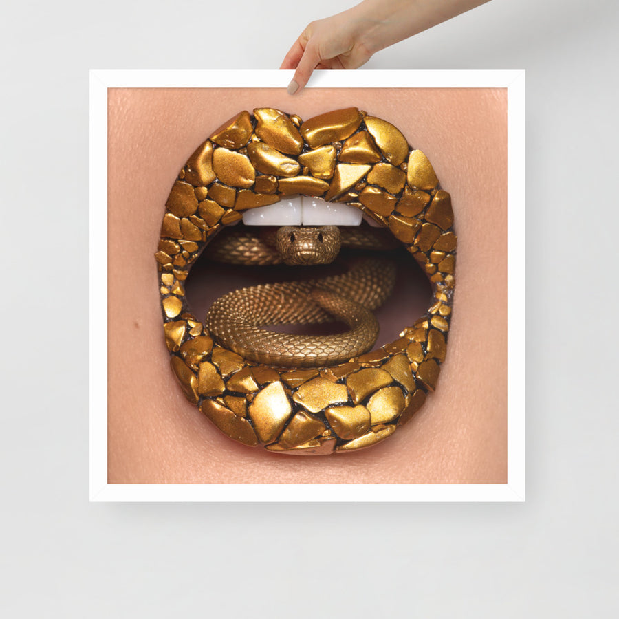 Gold Mine Original Framed Print