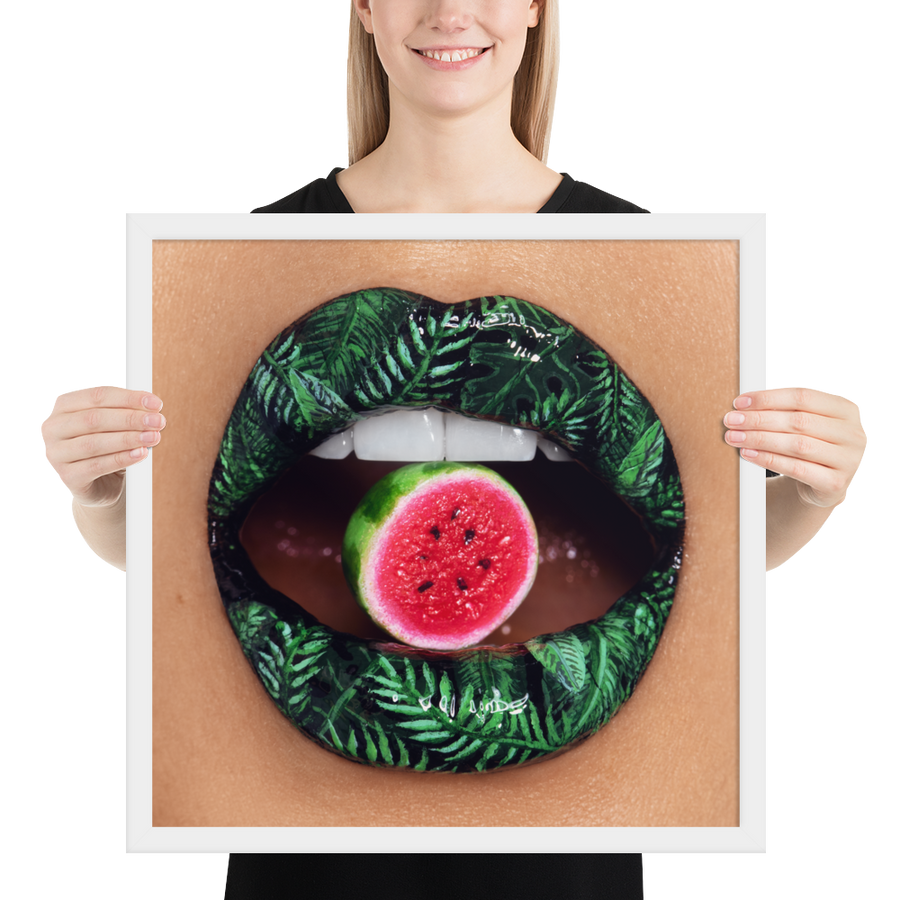 Watermelon Framed Original Print