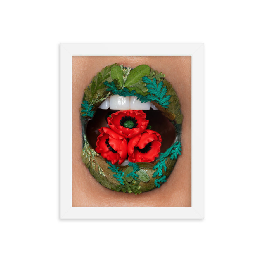 Poppies Framed Original Print