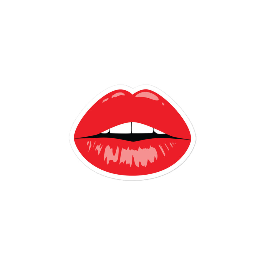 Glossy Lips Bubble-Free Sticker