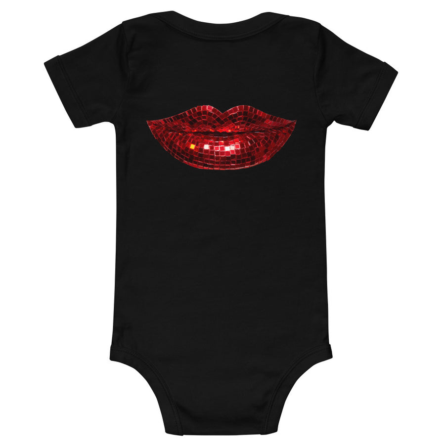 Disco Red Baby One Piece