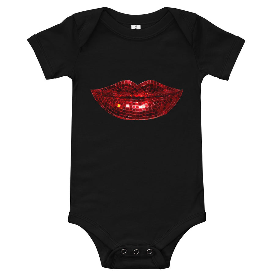 Disco Red Baby One Piece
