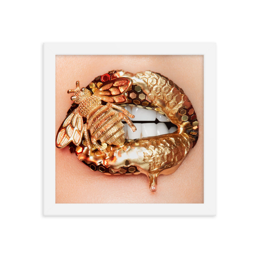 Honey Bee Framed Original Print