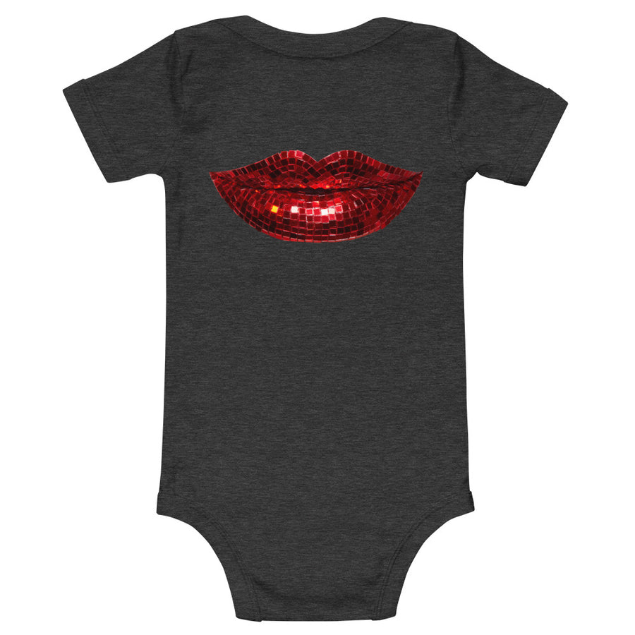 Disco Red Baby One Piece