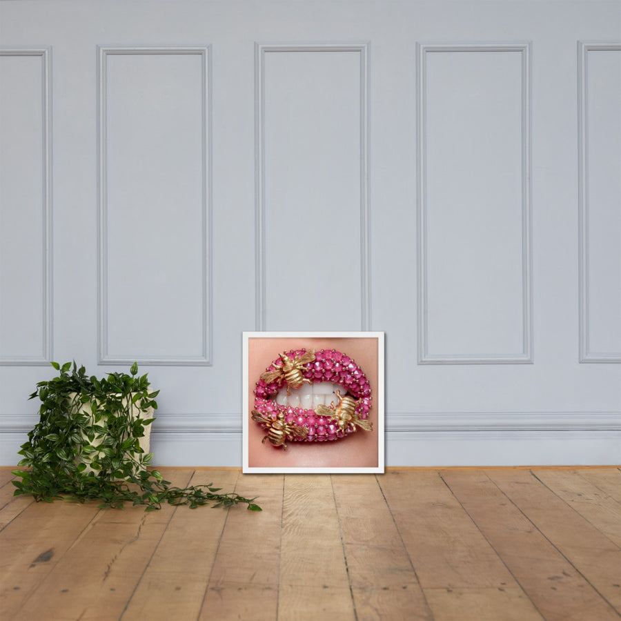 Bumble Bees Framed Original Print