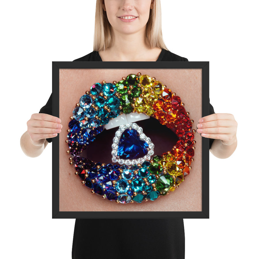 Love Is Love Framed Original Print