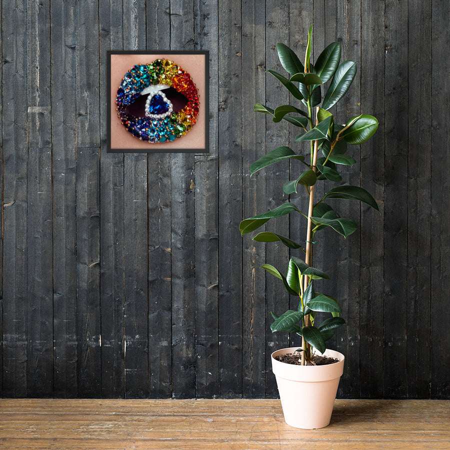 Love Is Love Framed Original Print