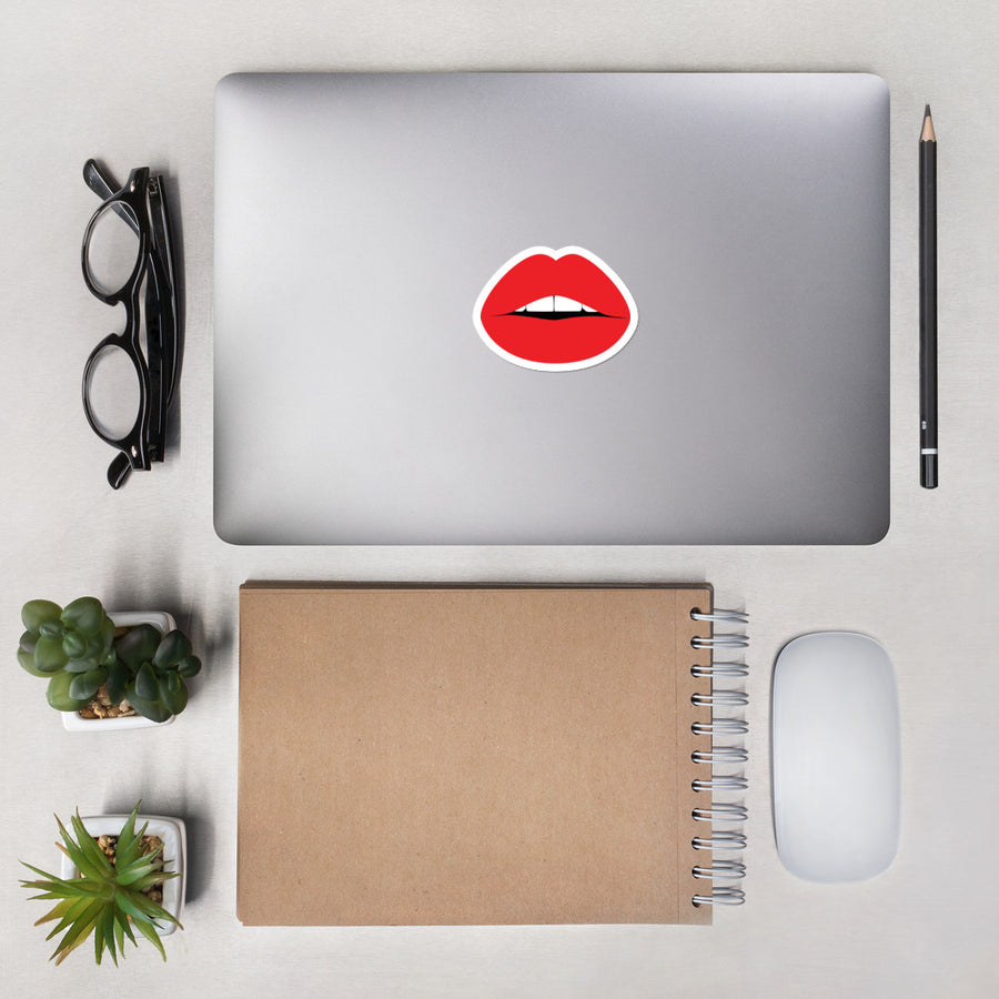 Pop Art Lips Bubble-Free Sticker