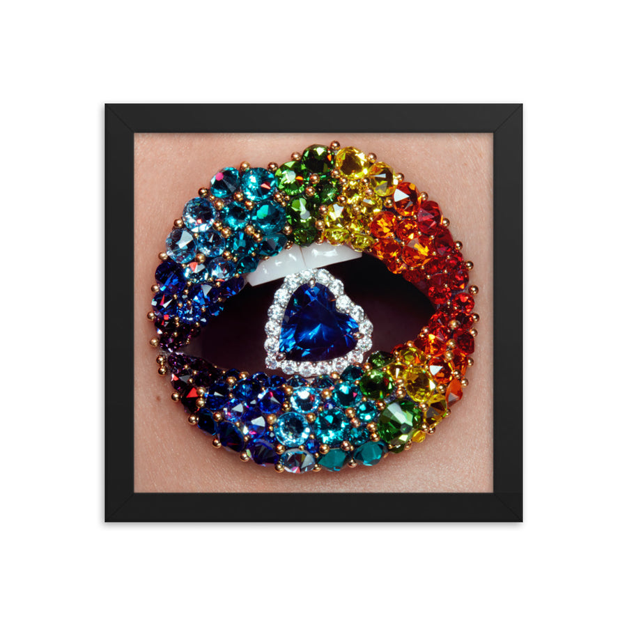 Love Is Love Framed Original Print