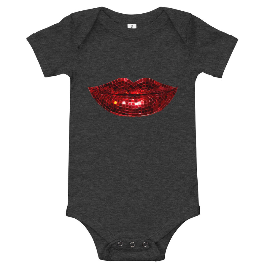 Disco Red Baby One Piece