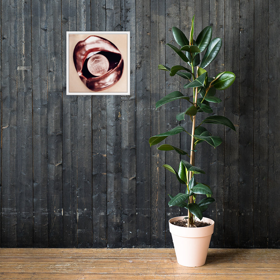 Penny Framed Original Print