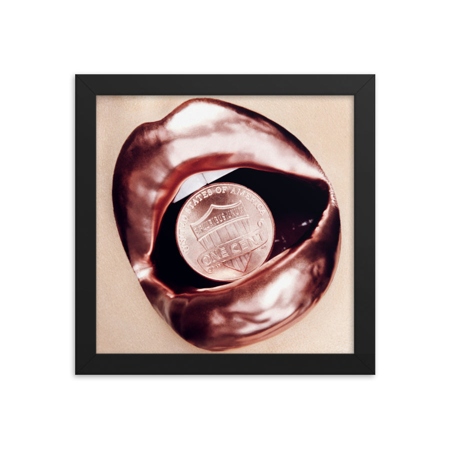 Penny Framed Original Print
