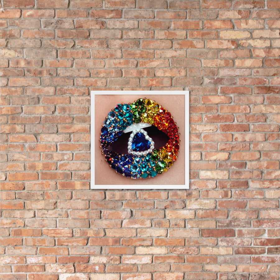Love Is Love Framed Original Print